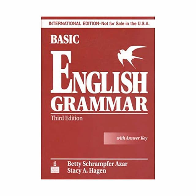 Basic English Grammar With Answer Key 3rd 