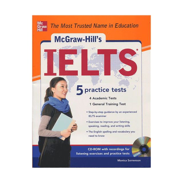 خرید کتاب McGraw-Hill 5 IELTS Practice Tests