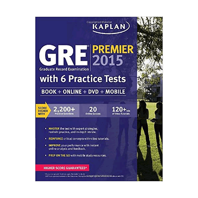 خرید کتاب GRE Premier 2015 with 6 Practice Tests
