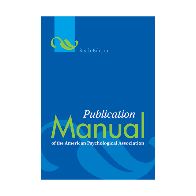 خرید کتاب Publication Manual of the American Psychological Association sixth edition