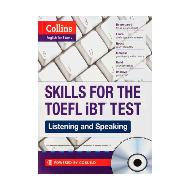 خرید کتاب collins Skills for The TOEFL iBT Test Listening and Speaking