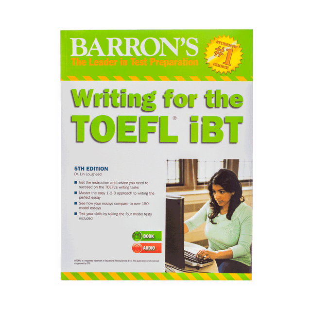 خرید کتاب Barrons Writing for the TOEFL iBT fifth edition