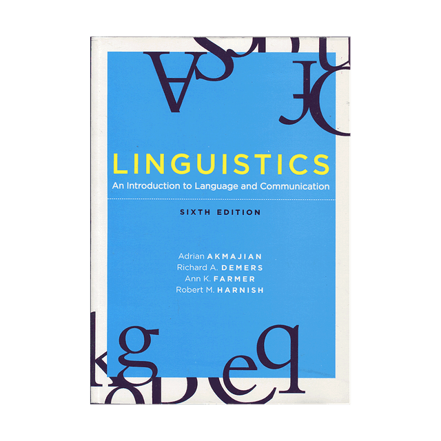 خرید کتاب Linguistics An Introduction to Language and Communication sixth edition