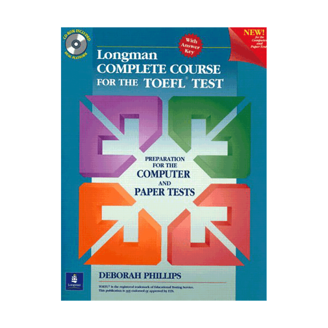 خرید کتاب Longman Complete Course for the TOEFL Test Paper Test cbt,pbt
