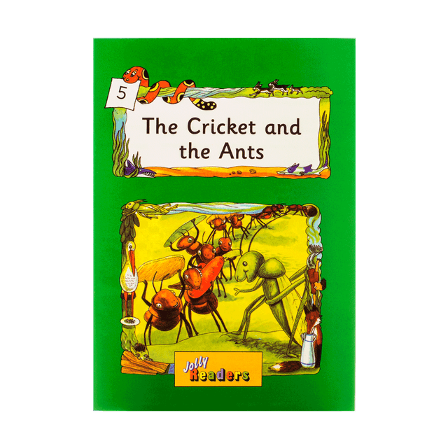 کتاب Jolly Readers The Cricket and the Ants