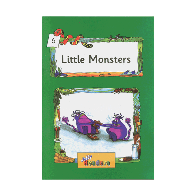 کتاب Jolly Readers Little Monsters