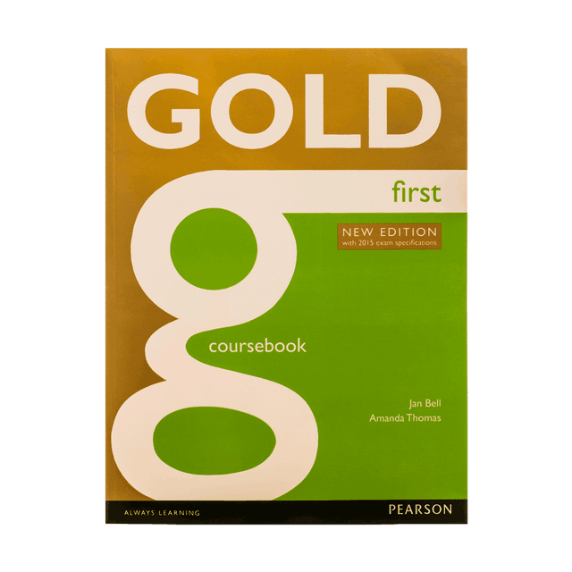 خرید کتاب Gold First Coursebook new edition 2015