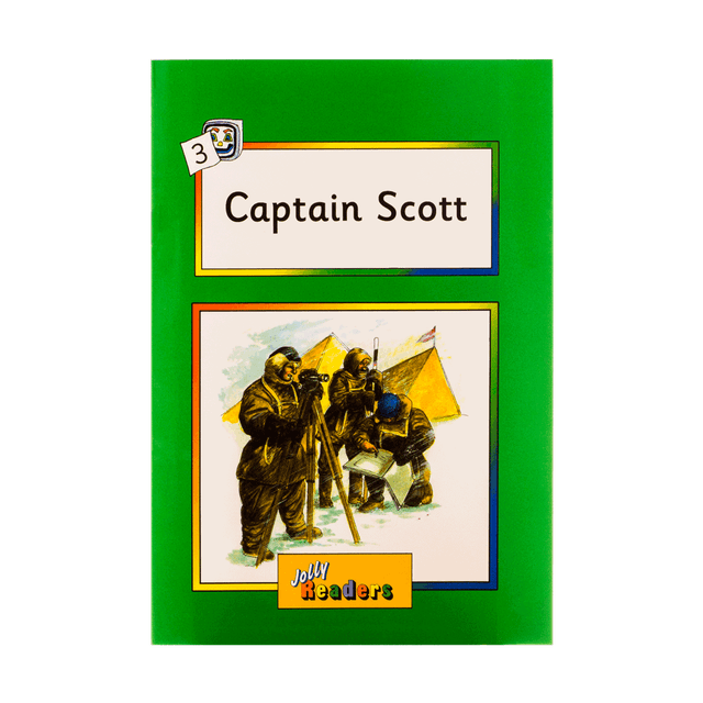 کتاب Jolly Readers Captain Scott
