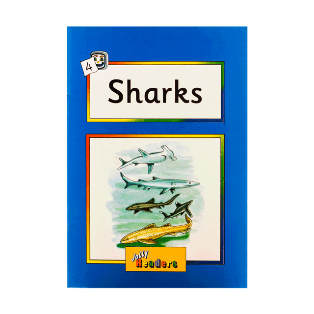 کتاب Jolly Readers Sharks