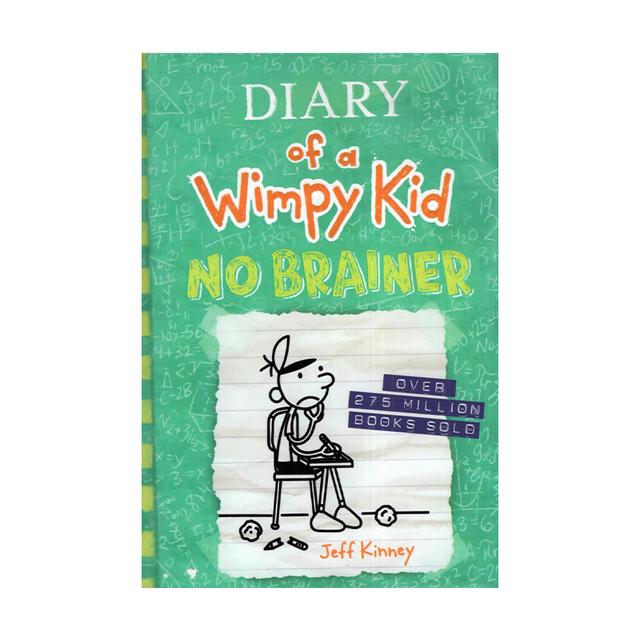 کتاب Diary of a Wimpy Kid 18: No Brainer