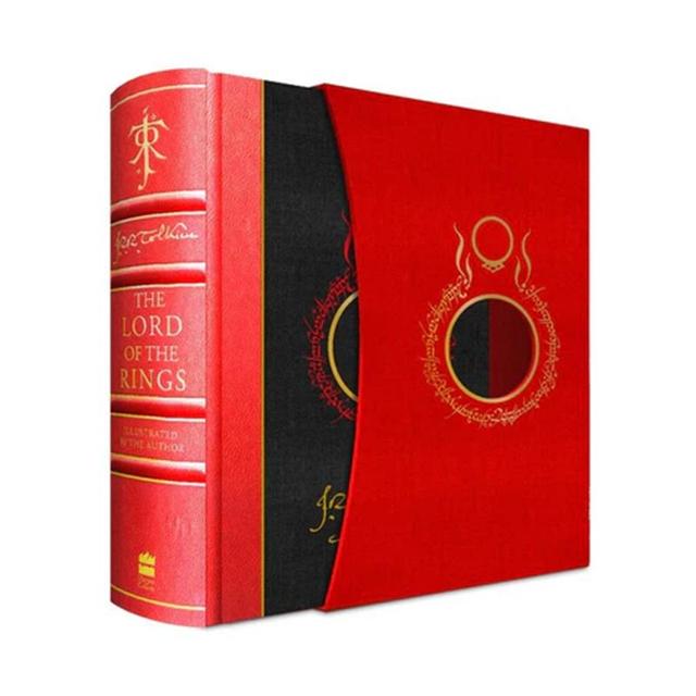 کتاب The Lord of the Rings Deluxe Illustrated by the Author: Special Edition