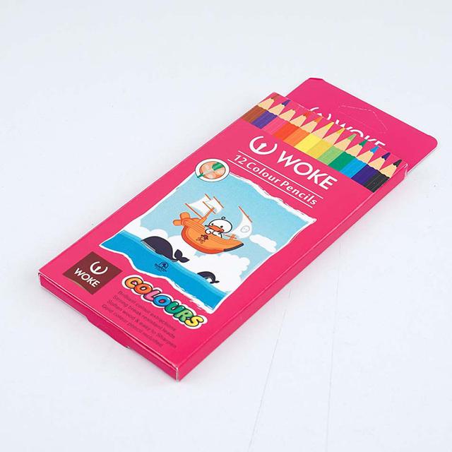 مداد رنگی 12 رنگ ووک مدل Colours
