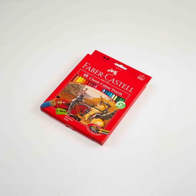 مداد رنگی 48 رنگ فابرکاستل مدل Classic