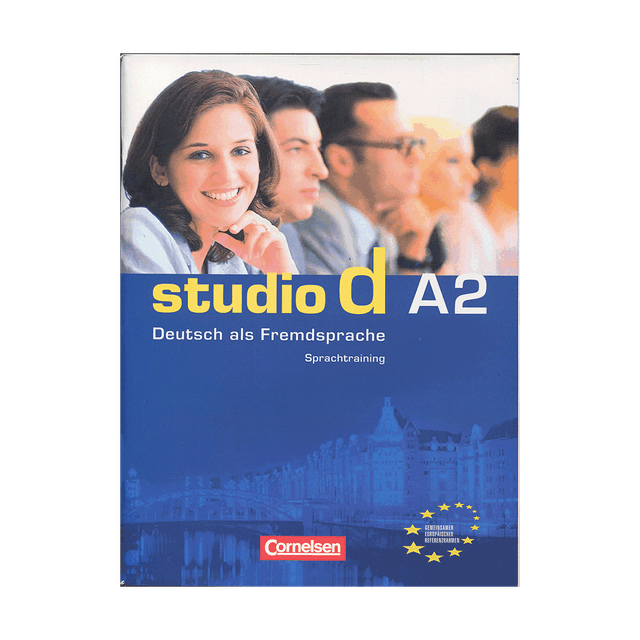 خرید کتاب Studio d: Sprachtraining A2 (SB+WB+CD+DVD)