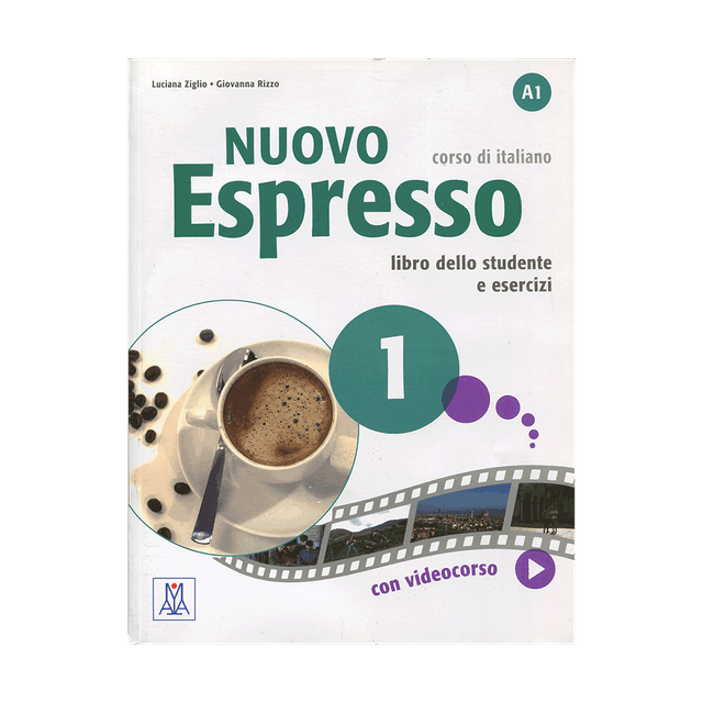 خرید کتاب Nuovo Espresso (Italian Edition): Libro Studente A1+DVD