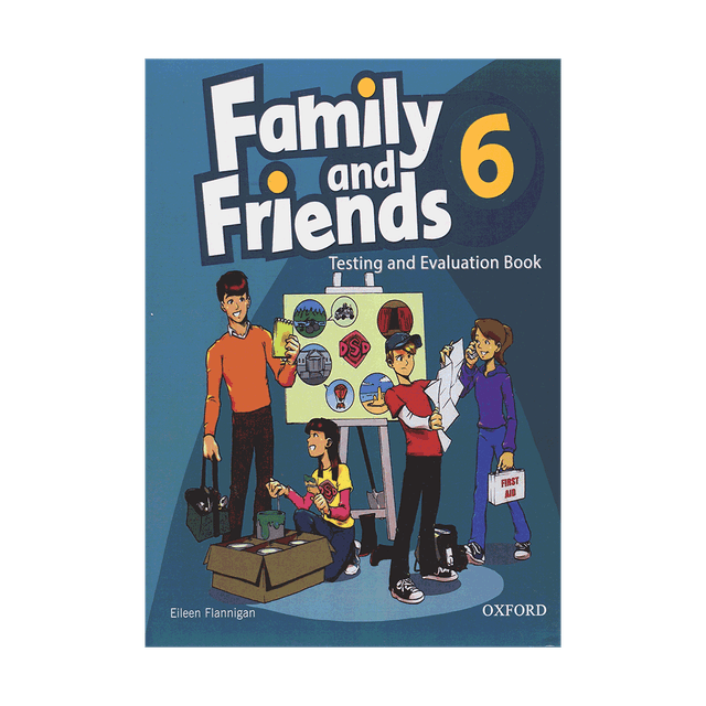 خرید کتاب Family and Friends 6 Test  and  Evaluation