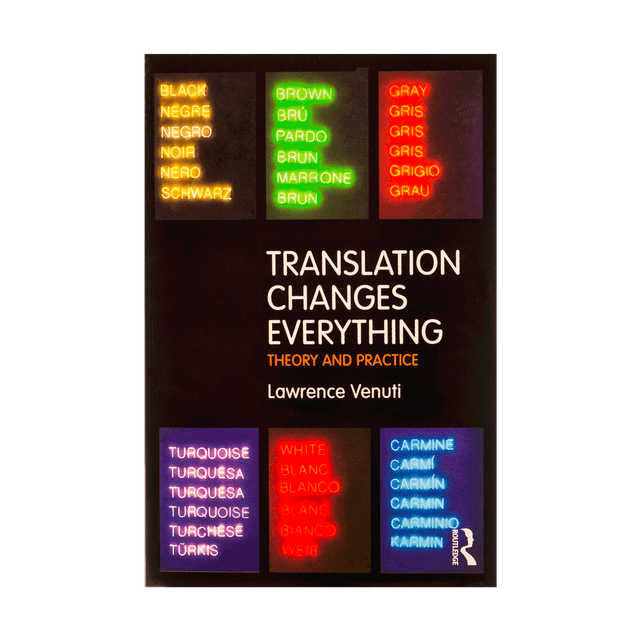 خرید کتاب Translation Changes Everything Theory and Practice
