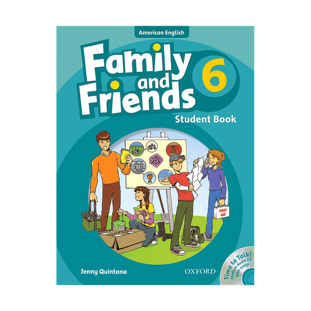 خرید کتاب American Family and Friends 6 - SB+WB+CD