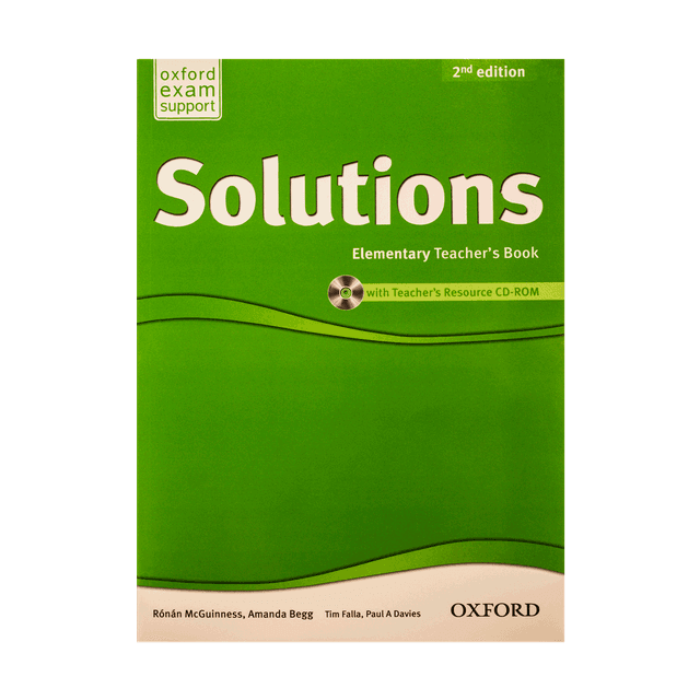 خرید کتاب Solutions Elementary Teachers Book 2nd