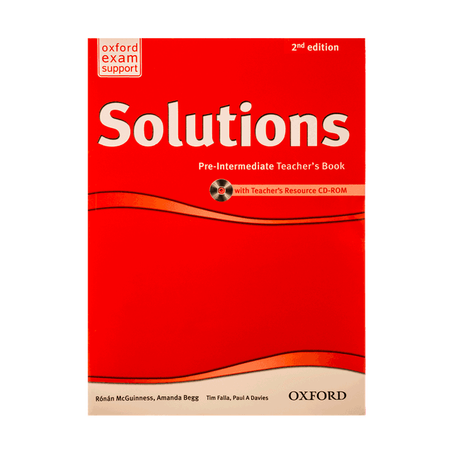 خرید کتاب Solutions Pre-Intermediate Teachers Book 2nd