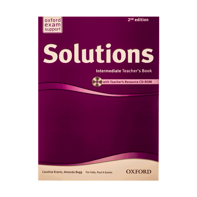 خرید کتاب Solutions Intermediate Teachers Book 2nd
