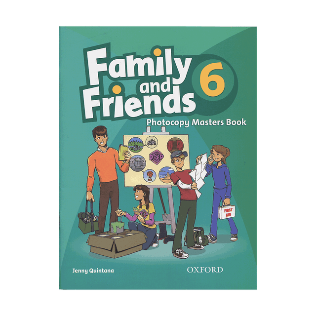 خرید کتاب Family and Friends 6 Photocopy Masters Book
