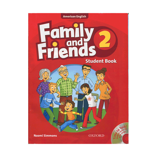 خرید کتاب American Family and Friends 2 - SB+WB+CD