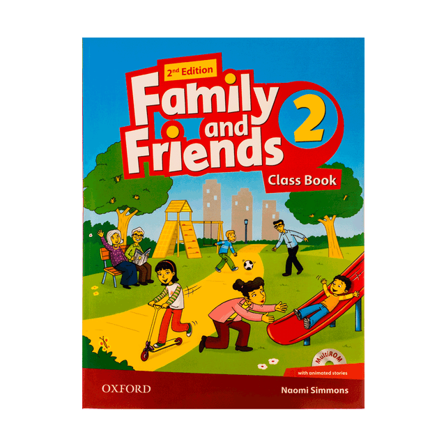 خرید کتاب Family and Friends 2nd 2 SB+WB+DVD - Glossy Papers
