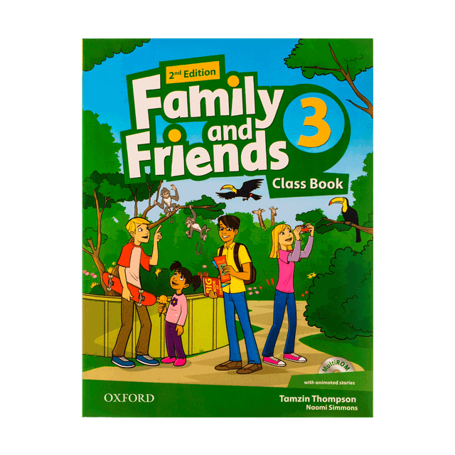 خرید کتاب Family and Friends 2nd 3 Glossy Papers