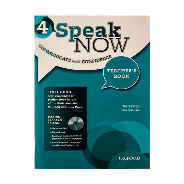 کتاب Speak Now 4 Teacher's Book