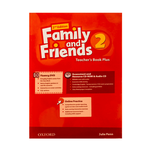 خرید کتاب Family and Friends 2nd 2 Teachers Book Plus