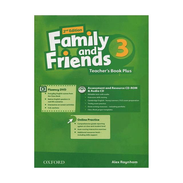 خرید کتاب Family and Friends 2nd 3 Teachers Book Plus