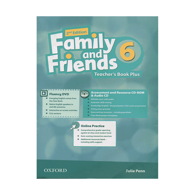 خرید کتاب Family and Friends 2nd 6 Teachers Book Plus