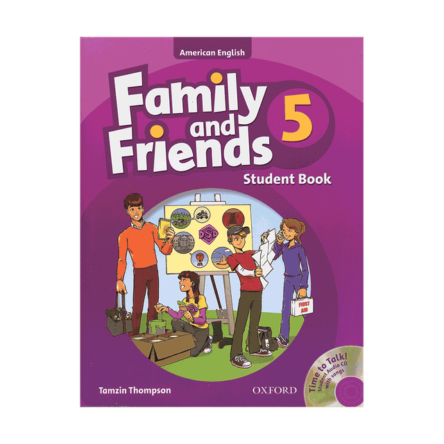 خرید کتاب American Family and Friends 5 - SB+WB+CD