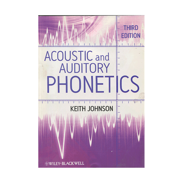 خرید کتاب Acoustic and Auditory Phonetics Third Edition