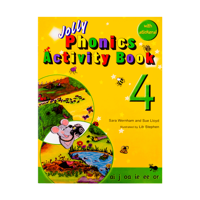 کتاب Jolly Phonics Activity Book 4