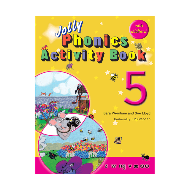 کتاب Jolly Phonics Activity Book 5