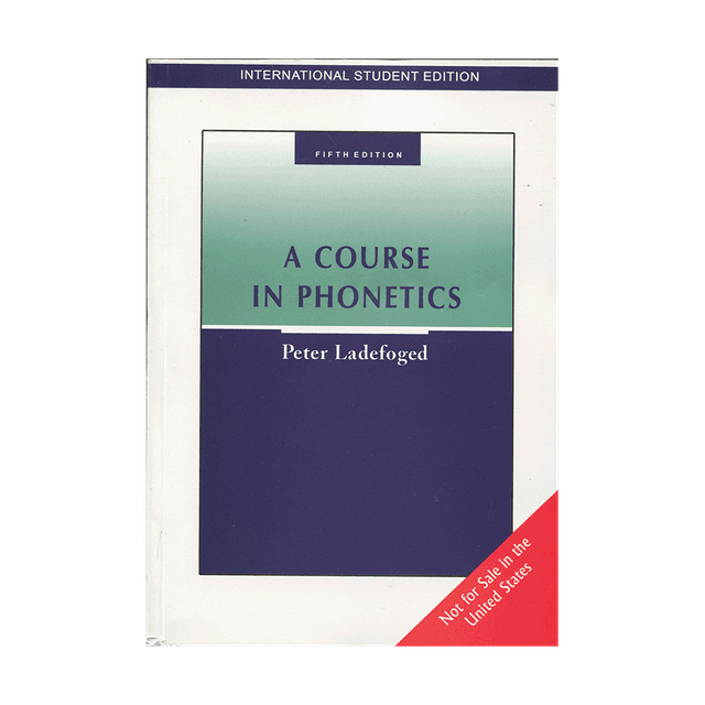 خرید کتاب A Course In Phonetics fifth edition