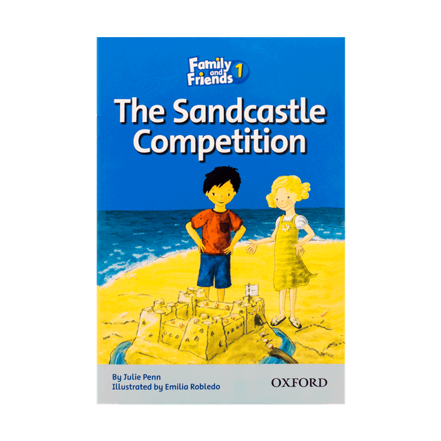 خرید کتاب Family and Friends Readers 1: The Sandcastle Competition
