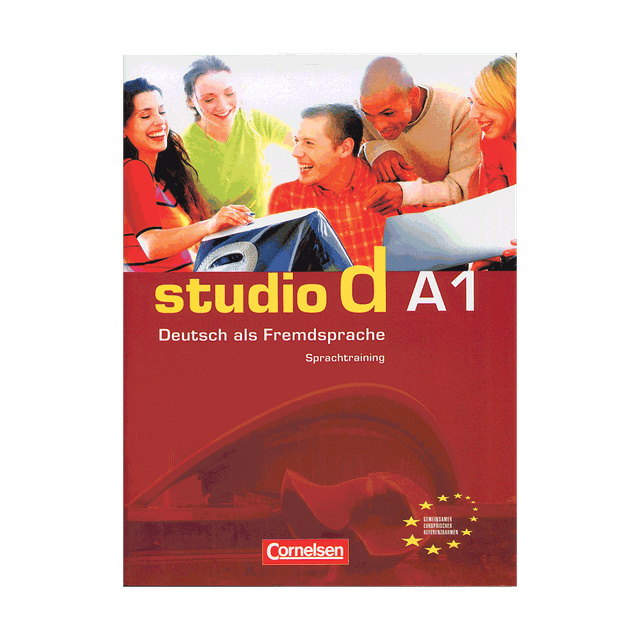 خرید کتاب Studio d: Sprachtraining A1 (SB+WB+CD+DVD)