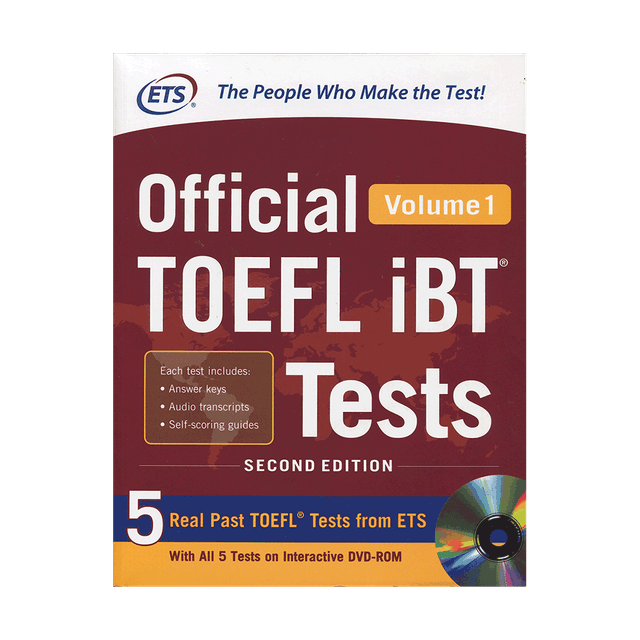 خرید کتاب Official TOEFL iBT  Tests Volume 1 second edition