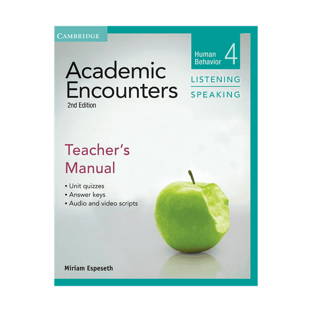 خرید کتاب Academic Encounters 4 - 2nd Listening and Speaking Teachers Manual