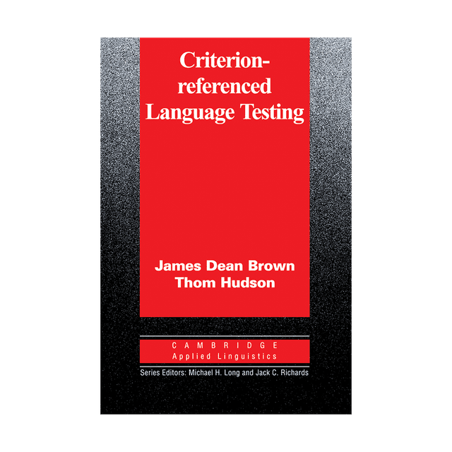 خرید کتاب Criterion-Referenced Language Testing