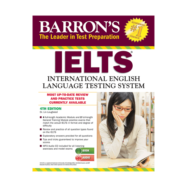 خرید کتاب Barrons IELTS 4th + CD