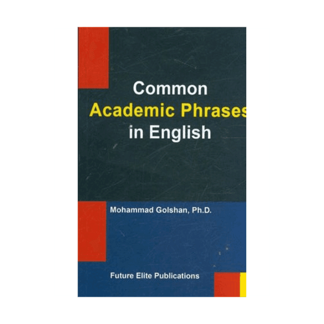 خرید کتاب Common Academic Phrases In English