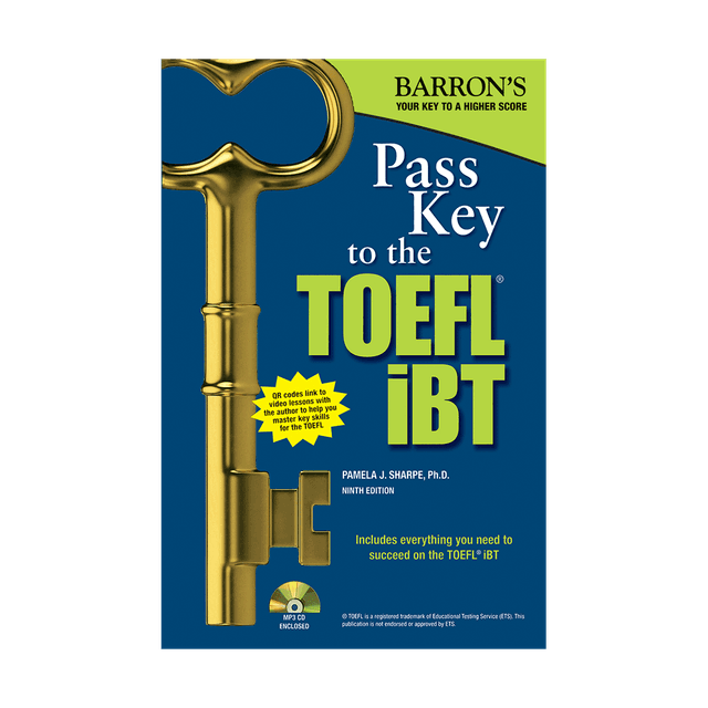 خرید کتاب Pass Key to the TOEFL iBT 9th+CD