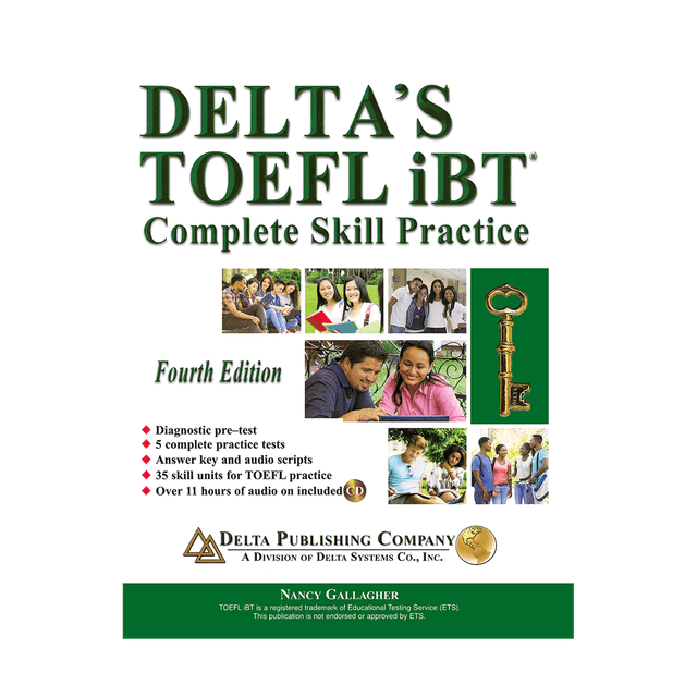 خرید کتاب Deltas Key to the TOEFL iBT 4th+CD