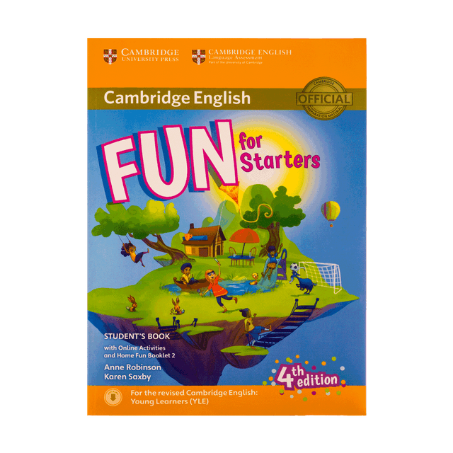 خرید کتاب Fun for Starters Students Book 4th+Home Fun Booklet 2+CD