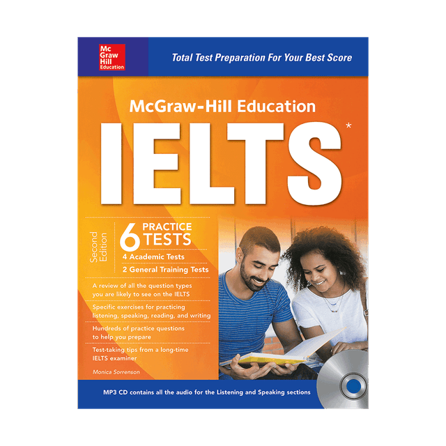 خرید کتاب McGraw-Hill  IELTS 6 Practice Tests (2nd) + CD