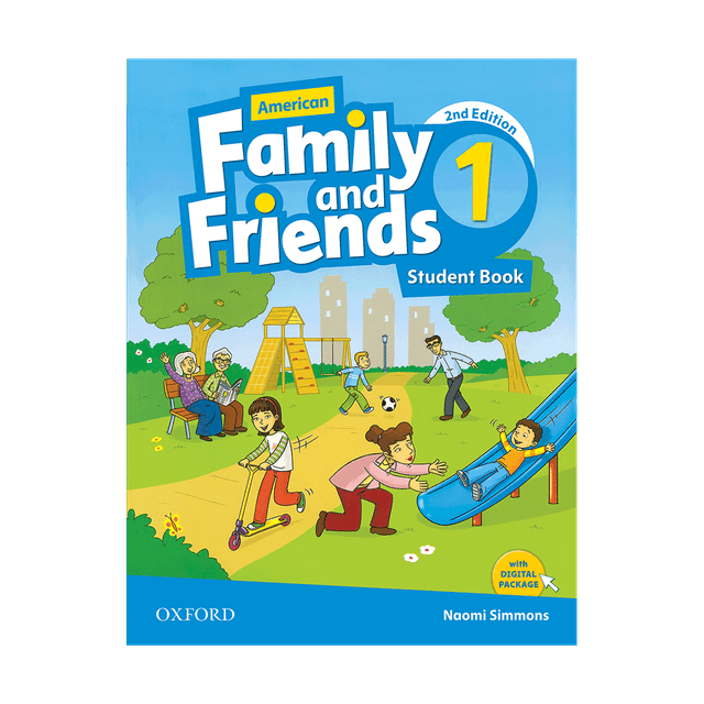 خرید کتاب American Family and Friends 2nd 1 (S+W+CD+DVD)